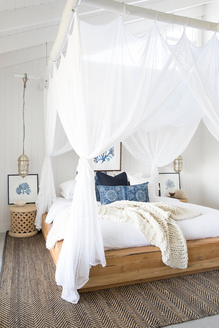 Get the Look: A Beachy Moroccan Themed Bedroom