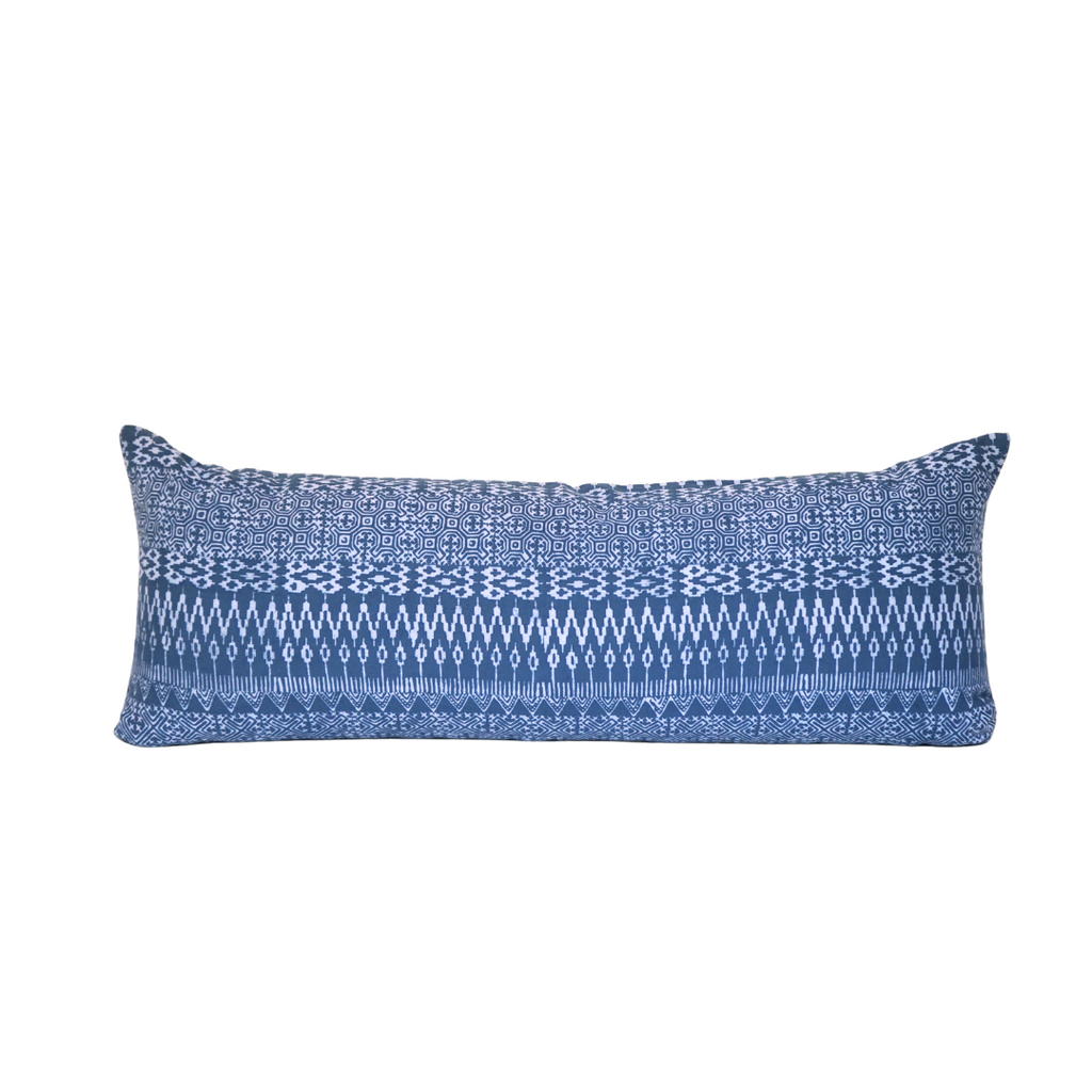 Baltic Blue Batik pillow
