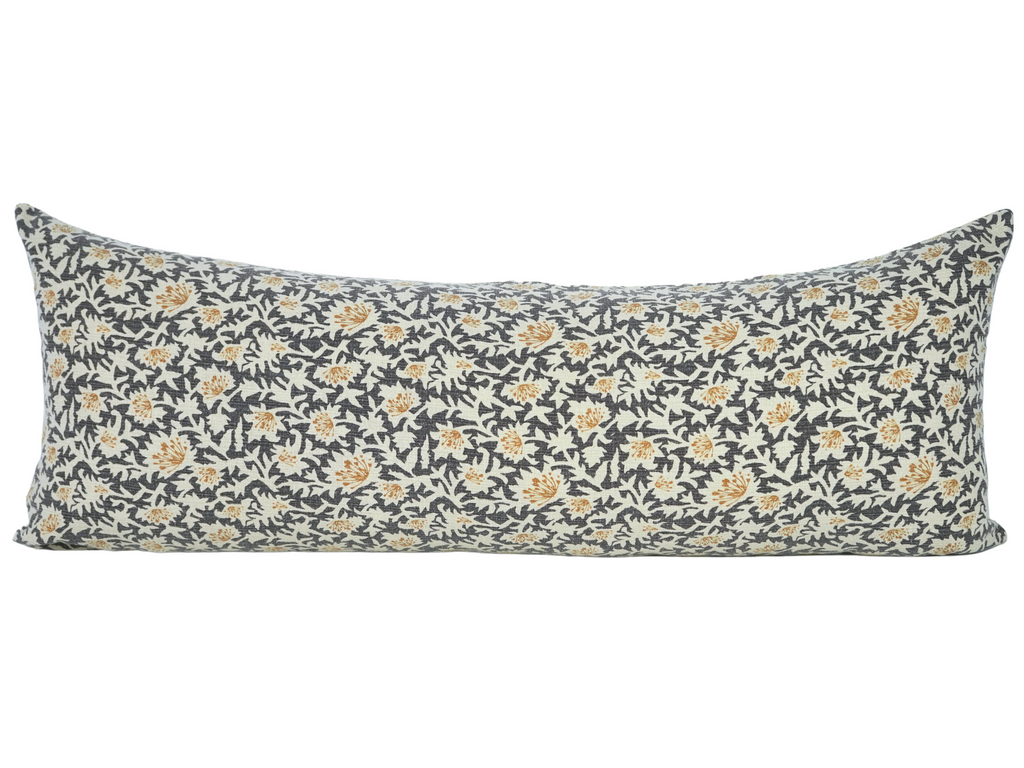 Shara Floral Block Print pillow