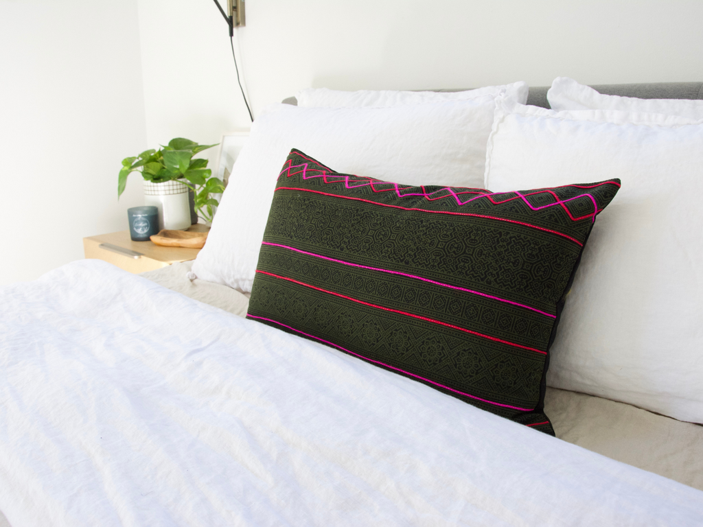 Miv Vintage Hmong pillow