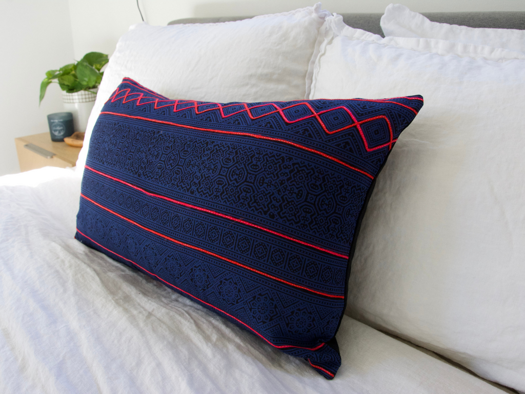 Paj Vintage Hmong pillow