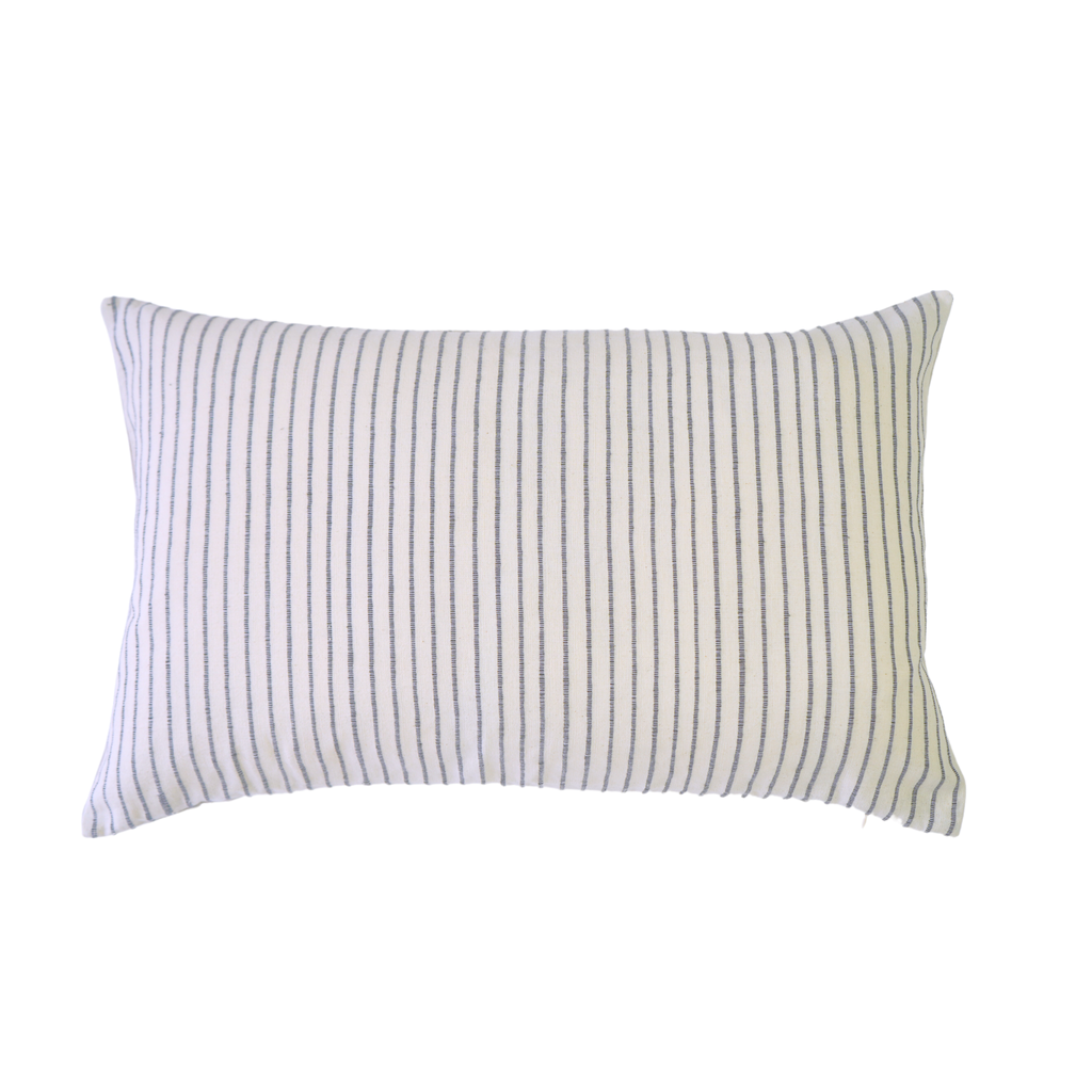 Kari Woven Pinstripe pillow