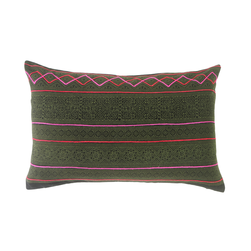 Miv Vintage Hmong pillow