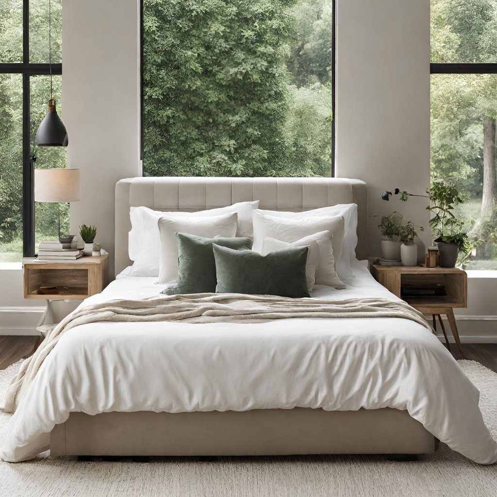How to Make Your Neutral Bedding Pop