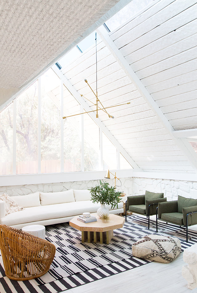 Get The Look: A Bright Globally Inspired Living Room