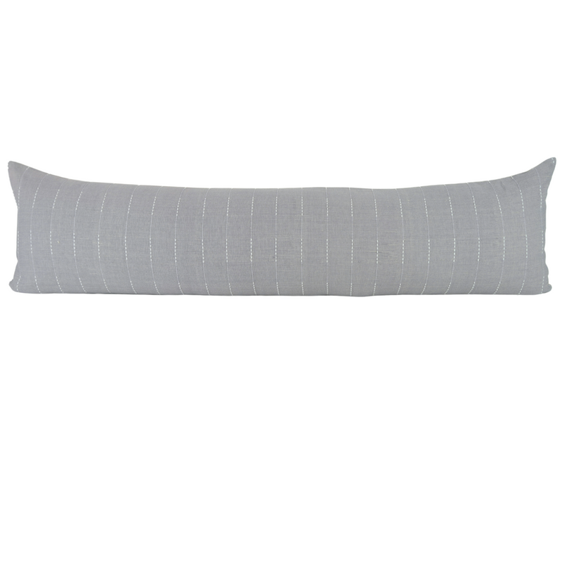 Woven Grey Evie Pillow