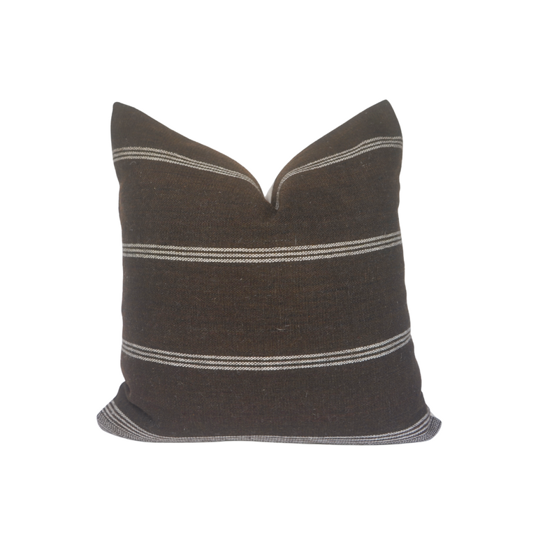 Kinjal Bhujodi Dark Chocolate Pillow