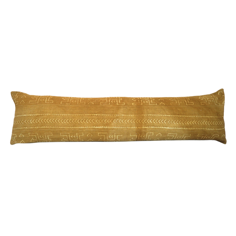 Mustard Tribal Mud Cloth