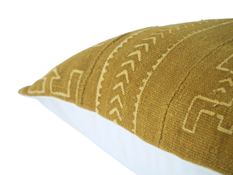 Mustard Tribal Mud Cloth