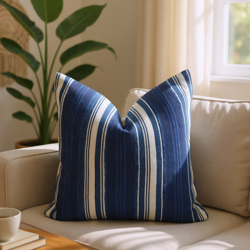 Deep Blue Stripes