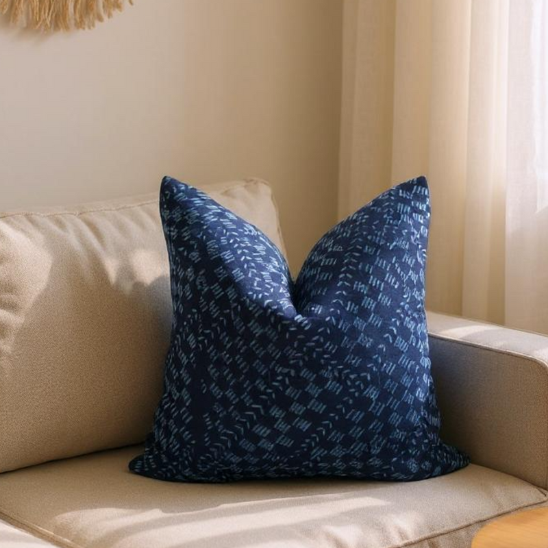 Block Print Vintage Indigo