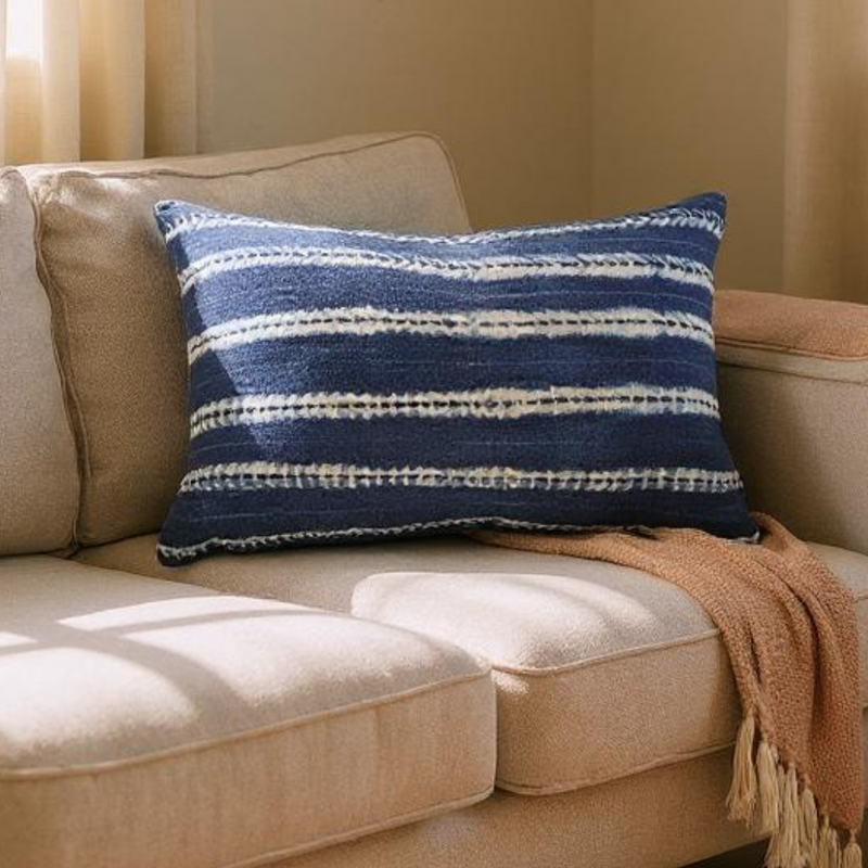 Vintage Indigo Stripes
