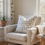 Black and White Tribal Mudcloth