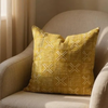 Golden Crosses and Dots Mudcloth