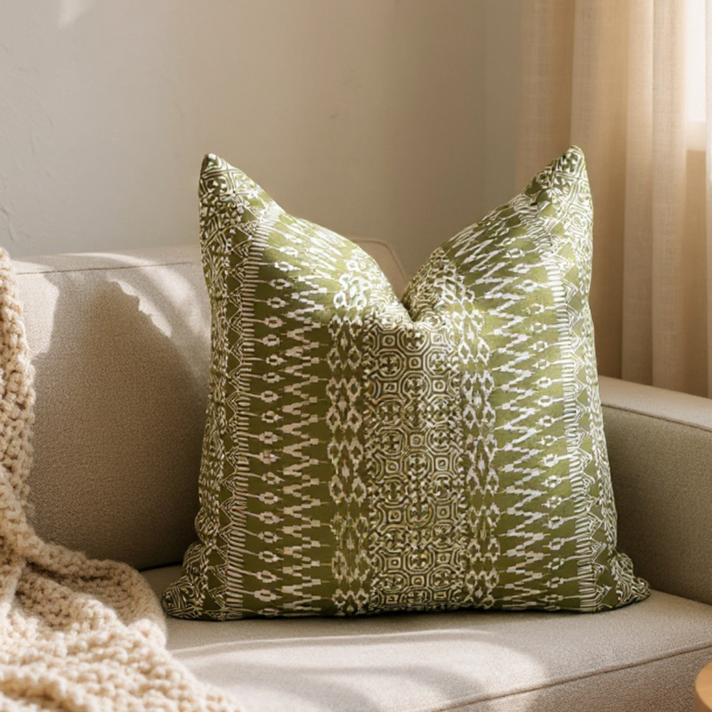 Moss Green Batik