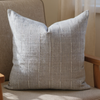 Woven Grey Evie Pillow
