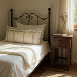 Pooja Bhujodi Fringe Lumbar Pillow