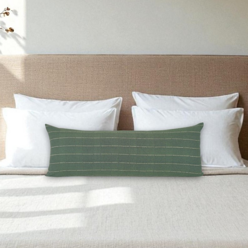 Woven Evergreen Pillow