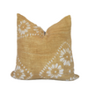 Soft Yellow Flowers Mud Cloth