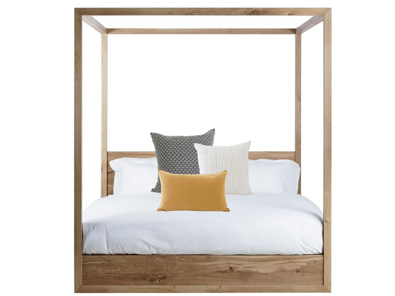 Black Hashtag, White Striped & Mustard Pillow Combo