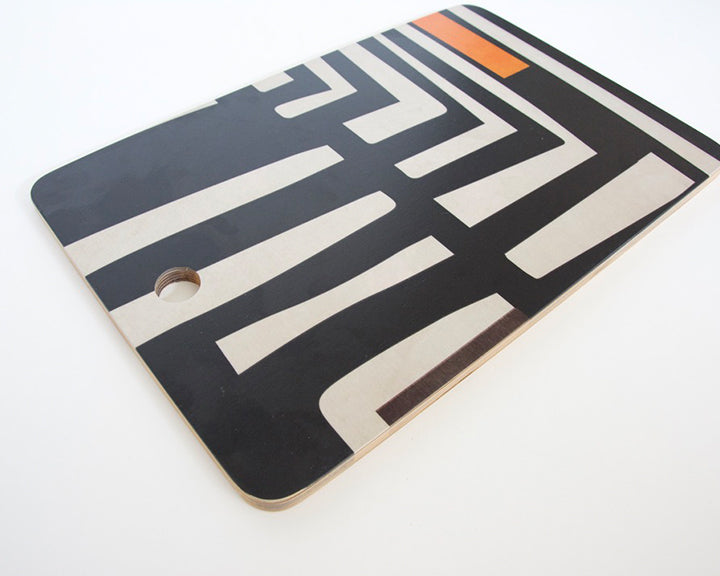 Abstract Ls Cutting Board (FINAL SALE)