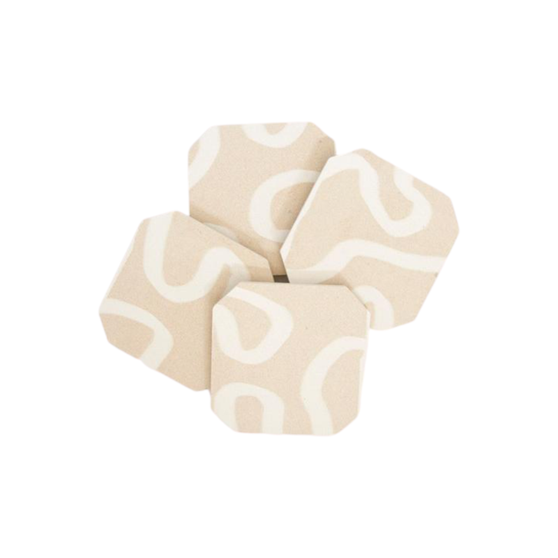 Abstract Winding Coaster Set pillow