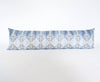 Adoette Indigo Extra Long Lumbar Pillow Case - 14x50