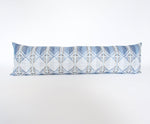 Adoette Indigo Extra Long Lumbar Pillow Case - 14x50