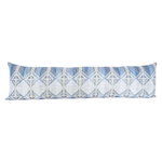 Adoette Indigo Extra Long Lumbar Pillow Case - 14x50 pillow