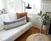 Aleshanee Extra Long Lumbar Pillow Case - 14x36