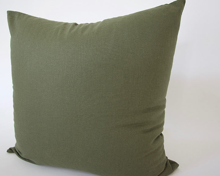 Army Green Accent Pillow Case - 20x20