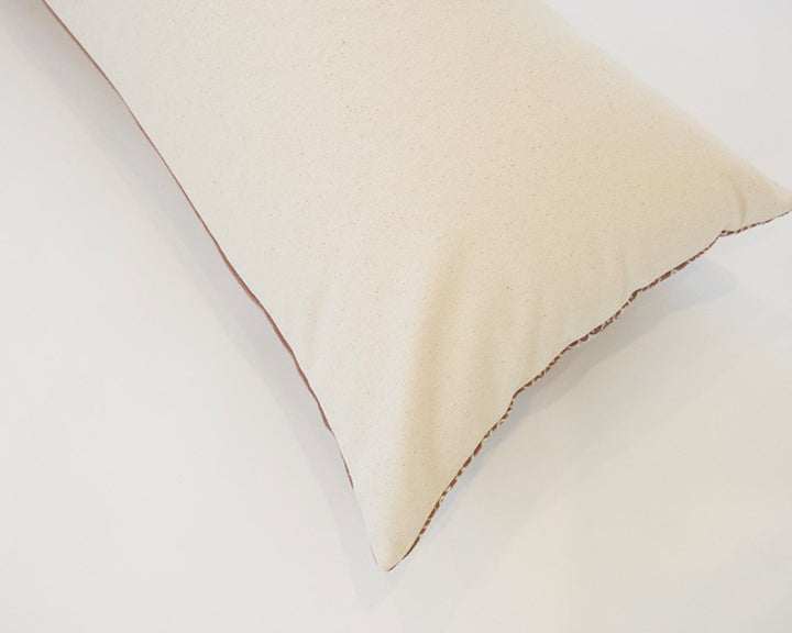 Batik Extra Long Lumbar Pillow - Blush - 14x36