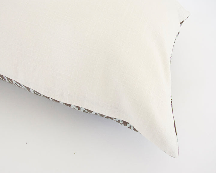 Batik Extra Long Lumbar Pillow - Blush - 14x36 - #3