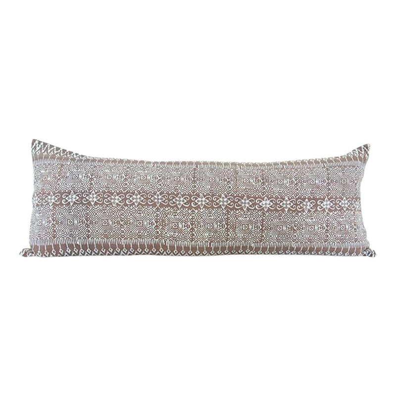 Batik Extra Long Lumbar Pillow - Blush - 14x36 - #3 pillow