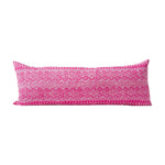 Kalia Electric Pink Vintage Batik pillow