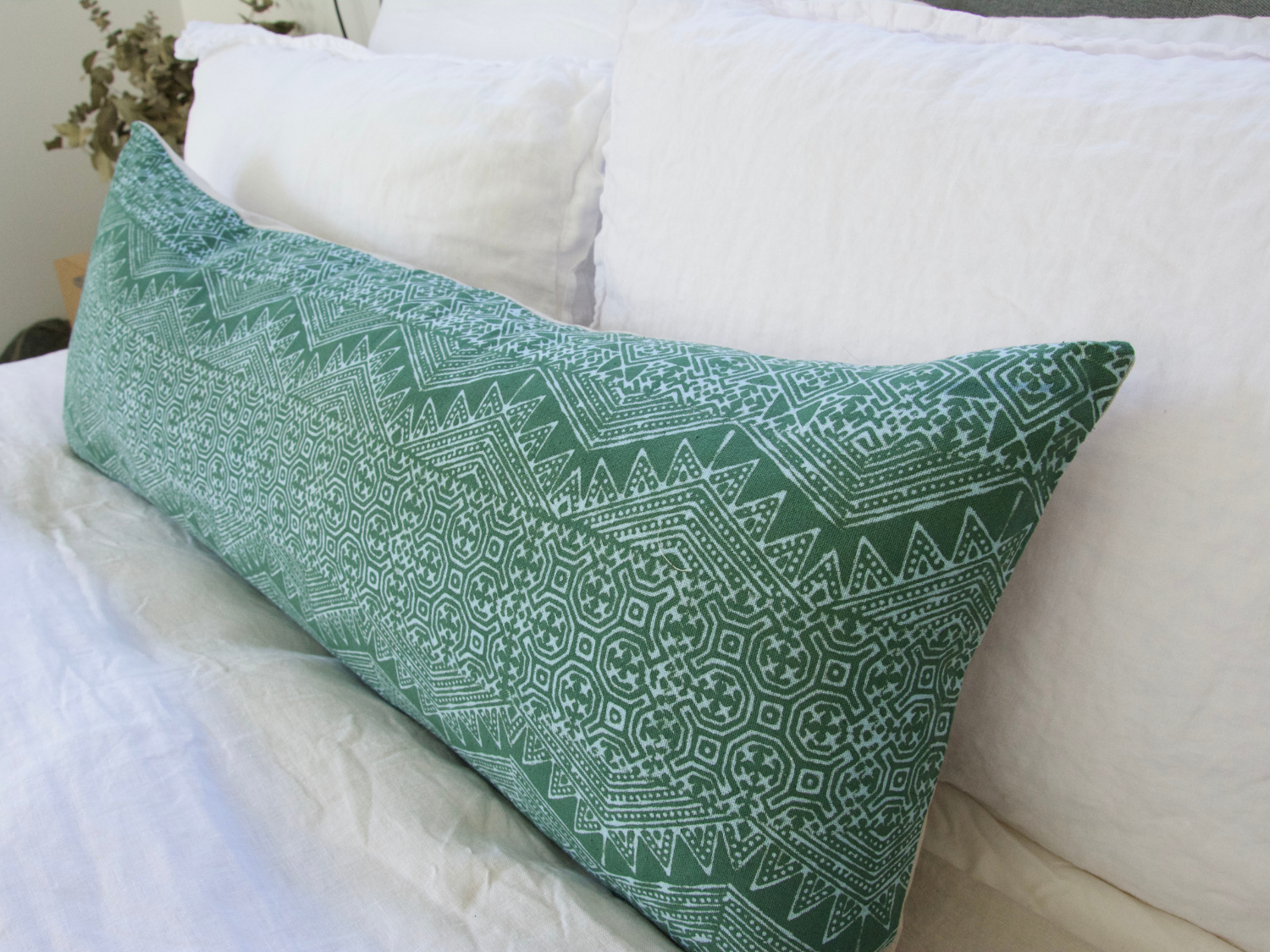 Teal sales green pillows