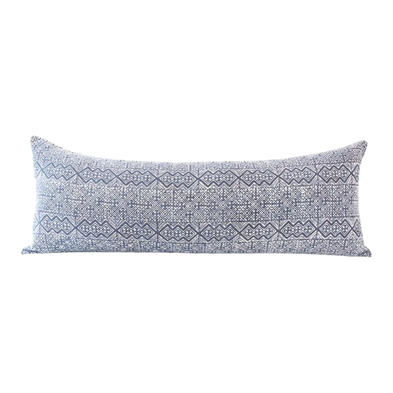 Batik Extra Long Lumbar Pillow 14x36 - #10