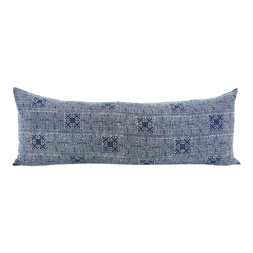 Batik Extra Long Lumbar Pillow 14x36 - #11 pillow