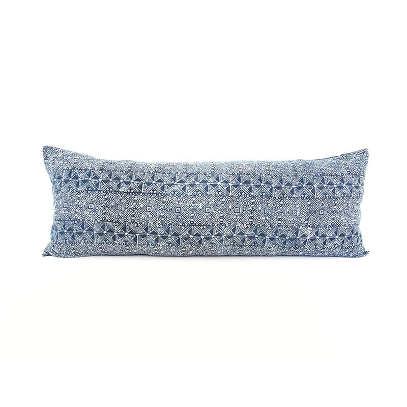 Batik Extra Long Lumbar Pillow 14x36 - #13 pillow