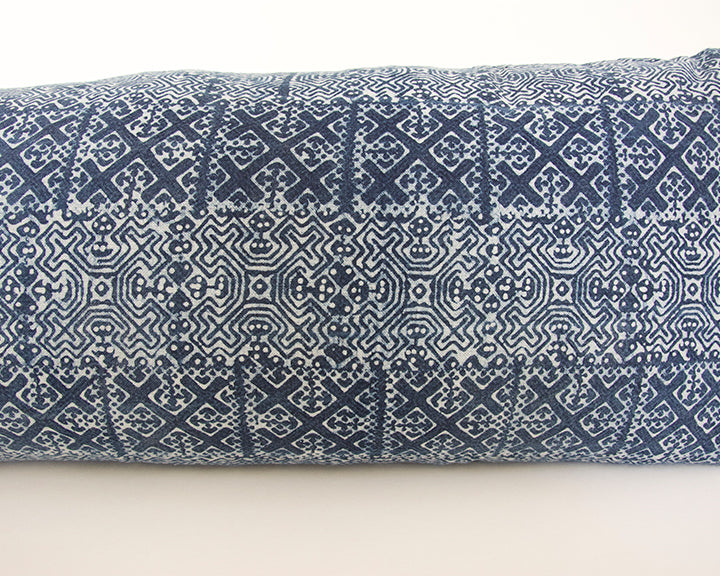 Batik Extra Long Lumbar Pillow Case 14x36 - #14