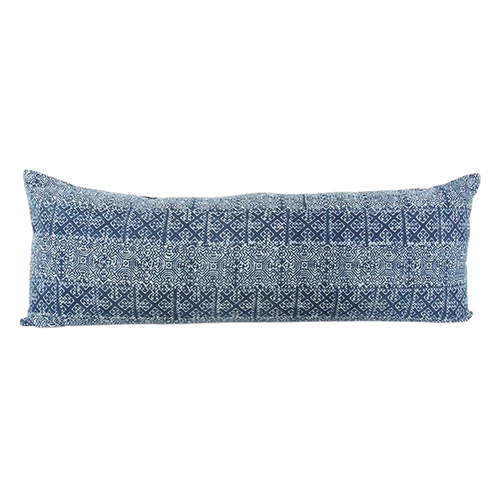 Batik Extra Long Lumbar Pillow Case 14x36 - #14 pillow