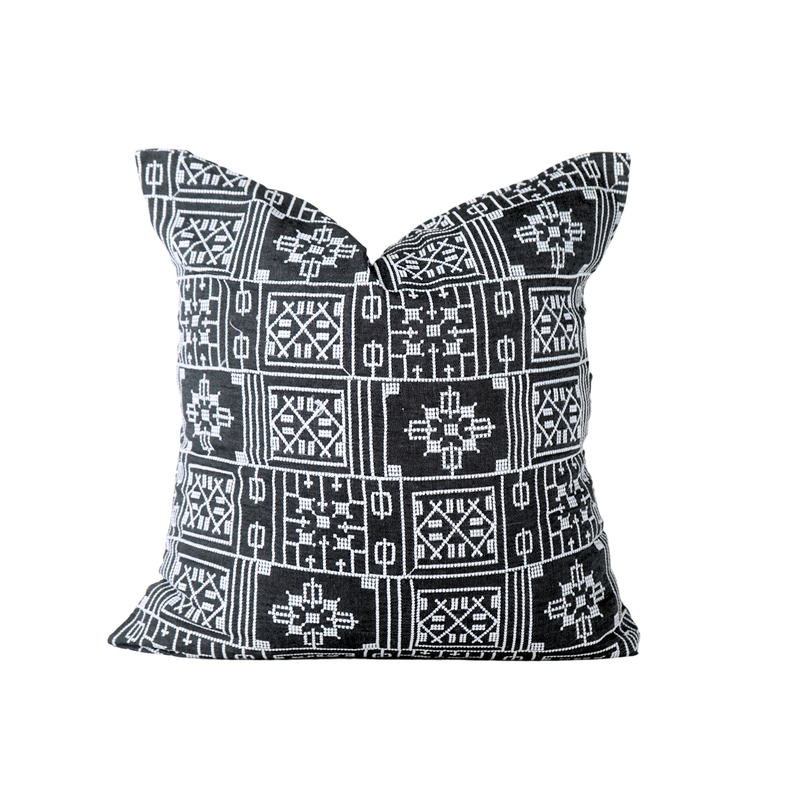 Black Geometric pillow