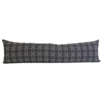 Black & White Cross Extra Long Lumbar Pillow Case - 14x50 pillow