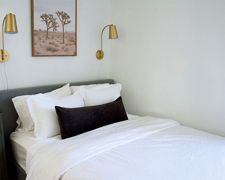Cafe Noir Extra Long Lumbar Pillow Case - 14x36
