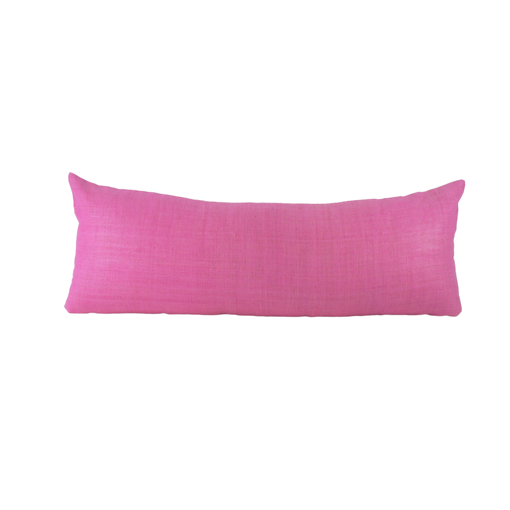 Electric Pink Vintage Hmong pillow