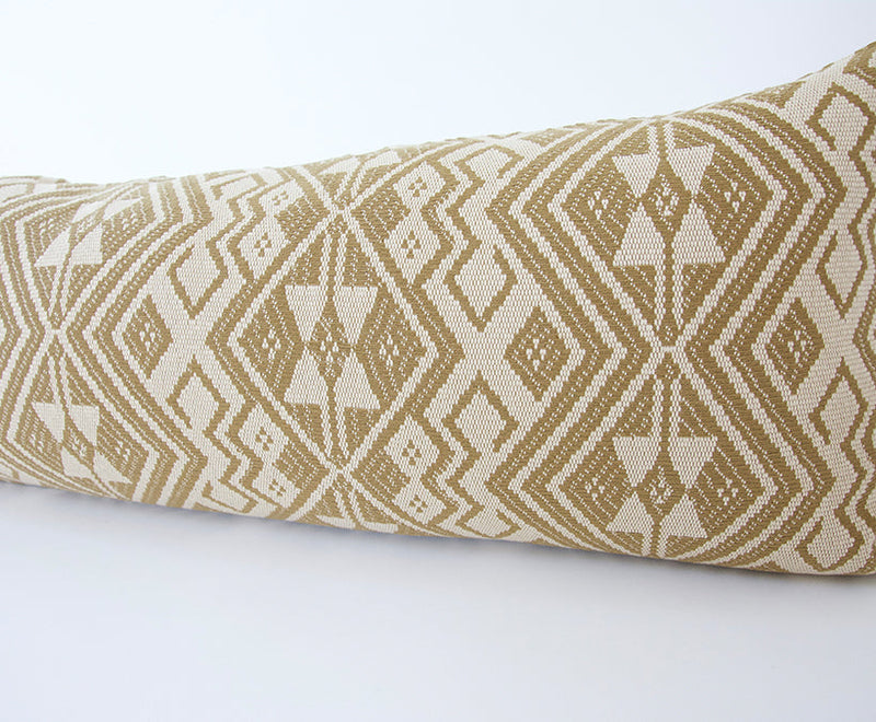 Golden Ebony Extra Long Lumbar Pillow Case - 14x50