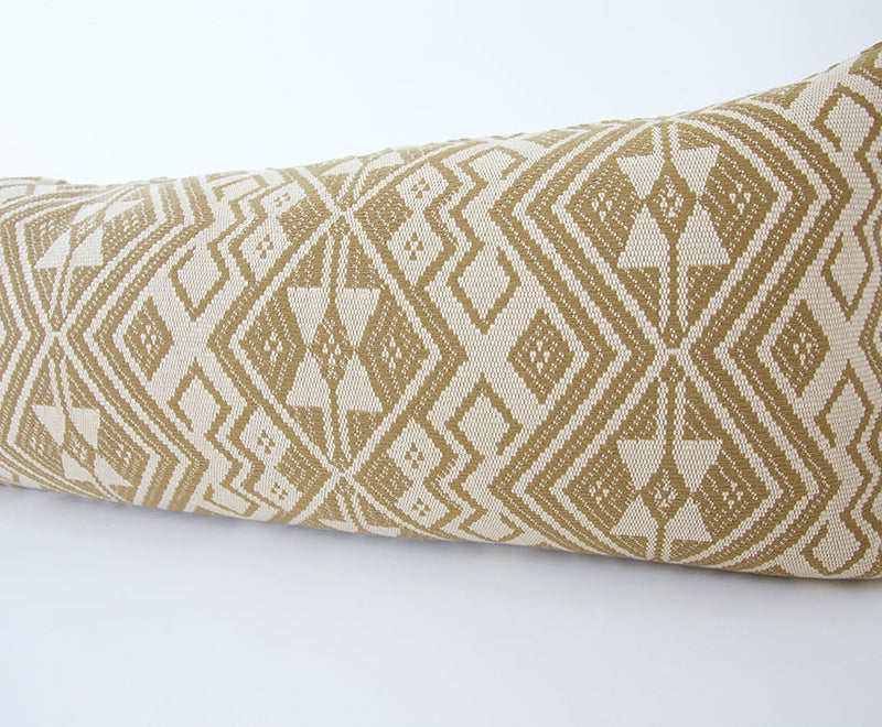 Golden Ebony Extra Long Lumbar Pillow Case - 14x50
