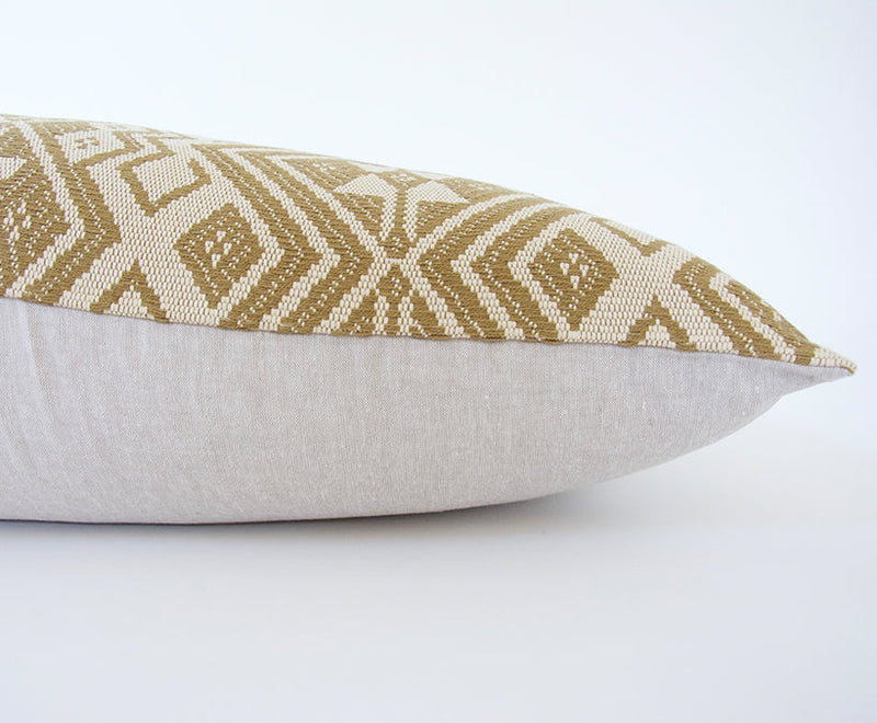 Golden Ebony Extra Long Lumbar Pillow Case - 14x50