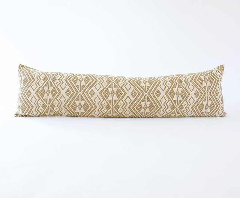 Golden Ebony Extra Long Lumbar Pillow Case - 14x50