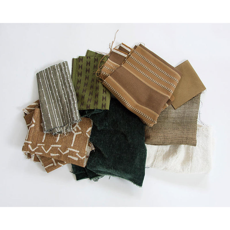 Fabric Bundle: Earth Tones #1 pillow